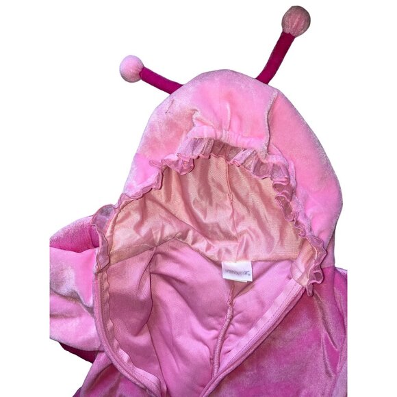 Halloween Costume 18 month Long Sleeve One Piece Butterfly Wings Hood WARM - Picture 9 of 10